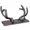 56565 -ANTLER CAST IRON HOOK